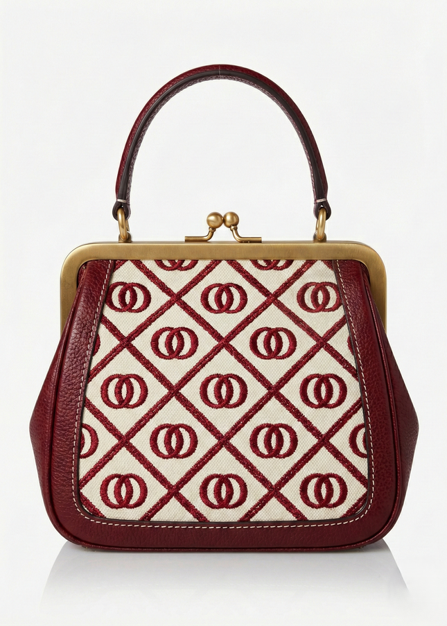 The P|M Aura Frame Top Handle - Crimson Lattice Edition