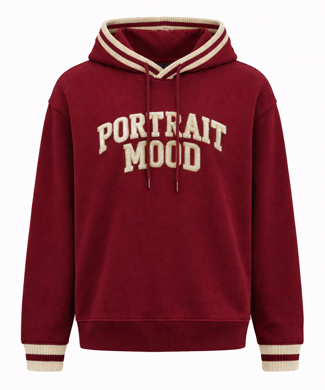 The Portrait Mood Varsity Hoodie