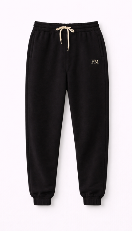 The PM Noir Monogram Jogger