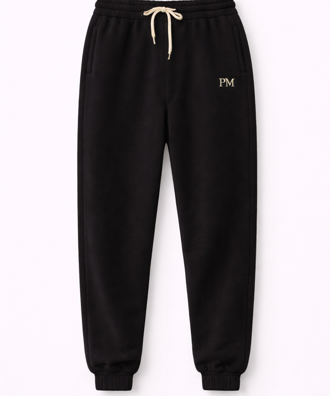 The PM Noir Monogram Jogger