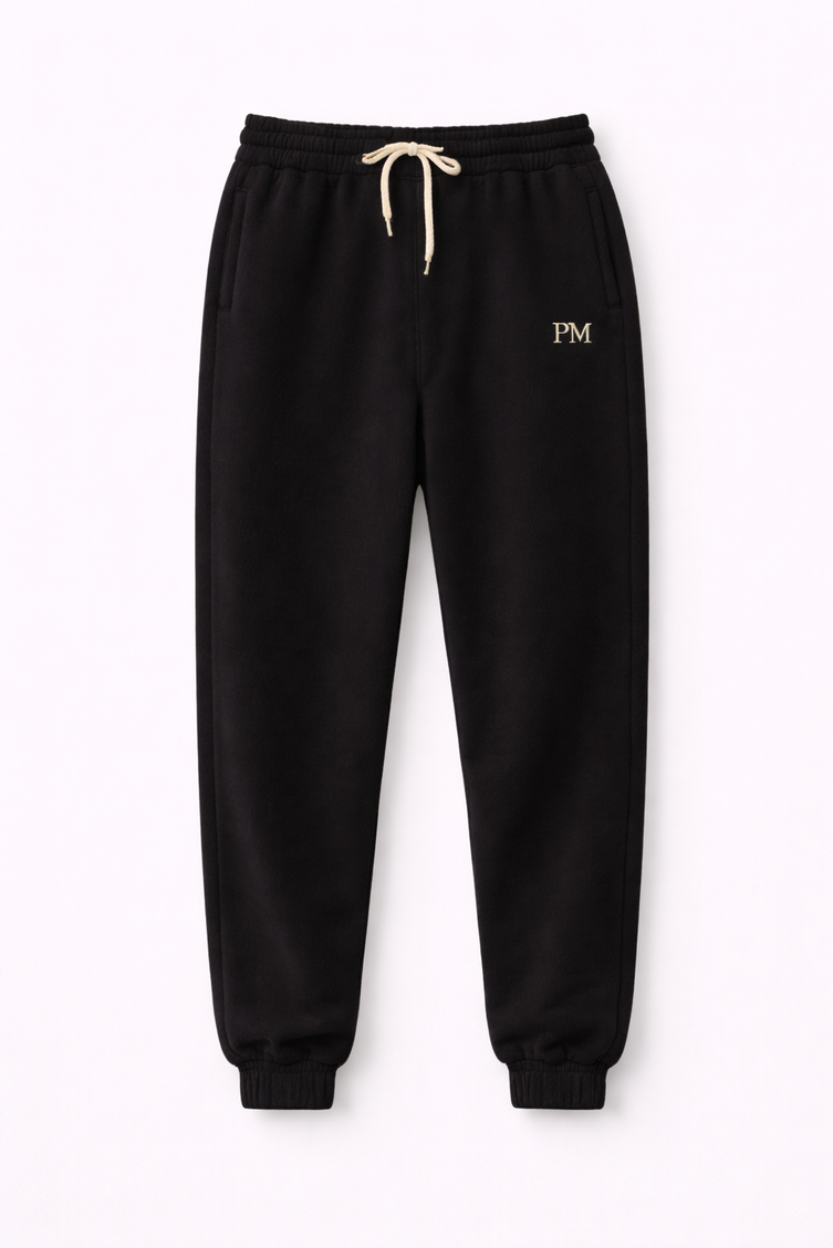 The PM Noir Monogram Jogger