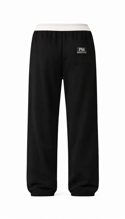 The PM Noir Contrast Waist Jogger