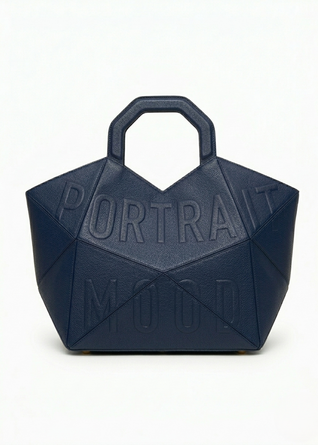 Gemini said The P M Architect Geometric Tote Navy Edition