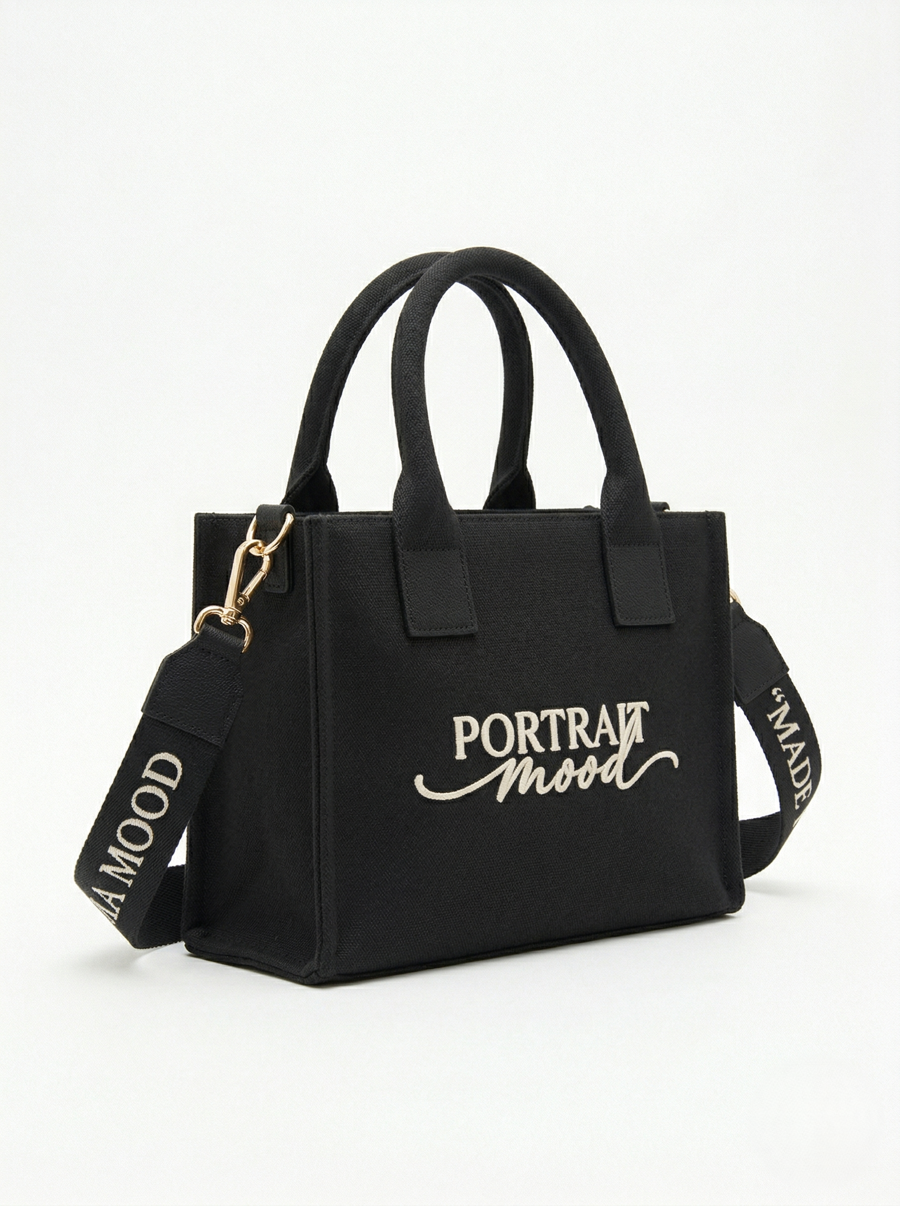 THE ÉGÉRIE No. 2 — CANVAS MINI ICON (BLACK)