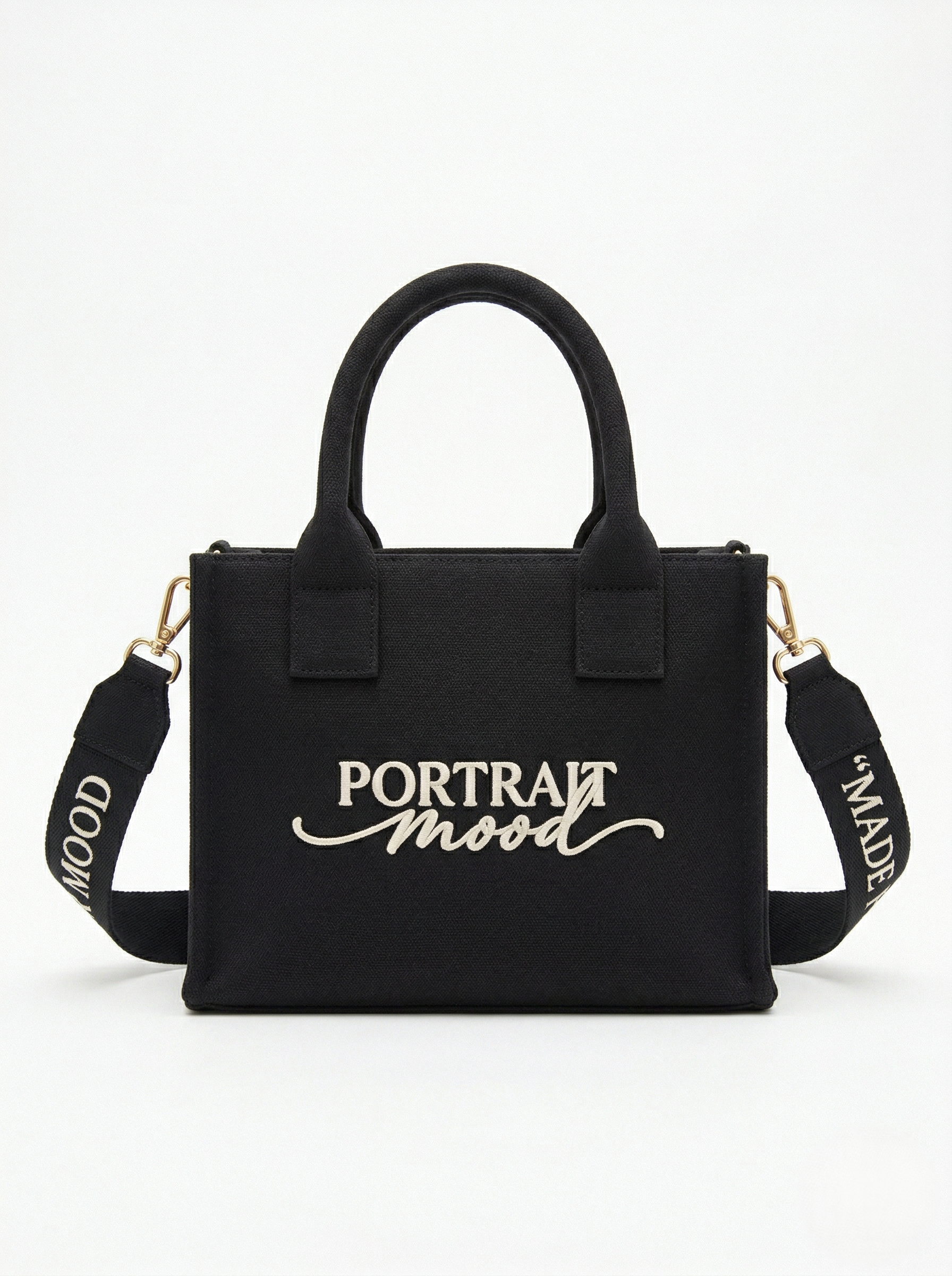 THE ÉGÉRIE No. 2 — CANVAS MINI ICON (BLACK)