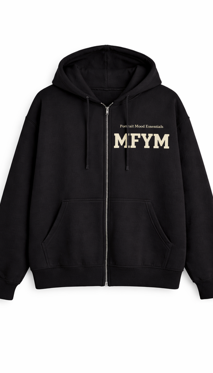 The MFYM Portrait Zip Hoodie