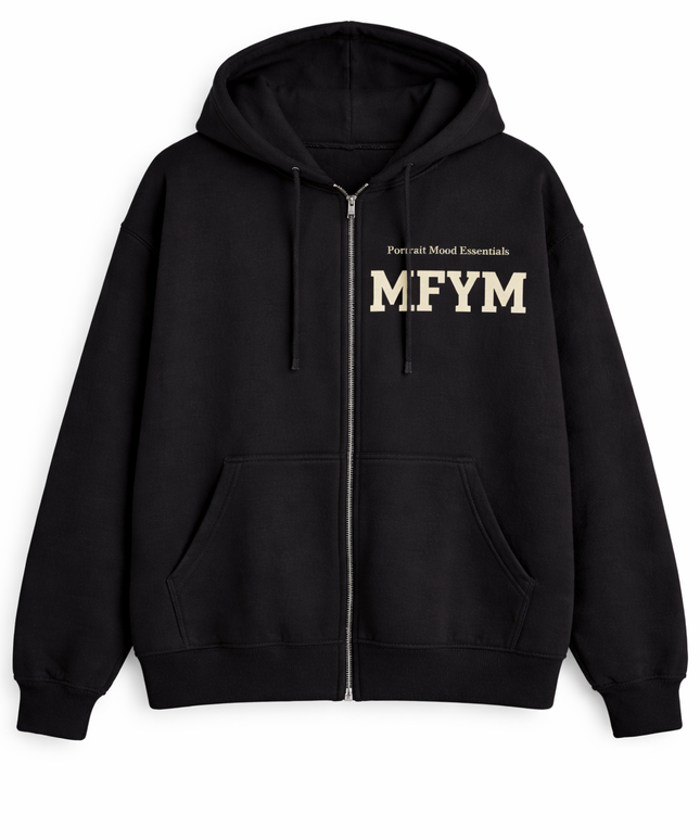 The MFYM Portrait Zip Hoodie