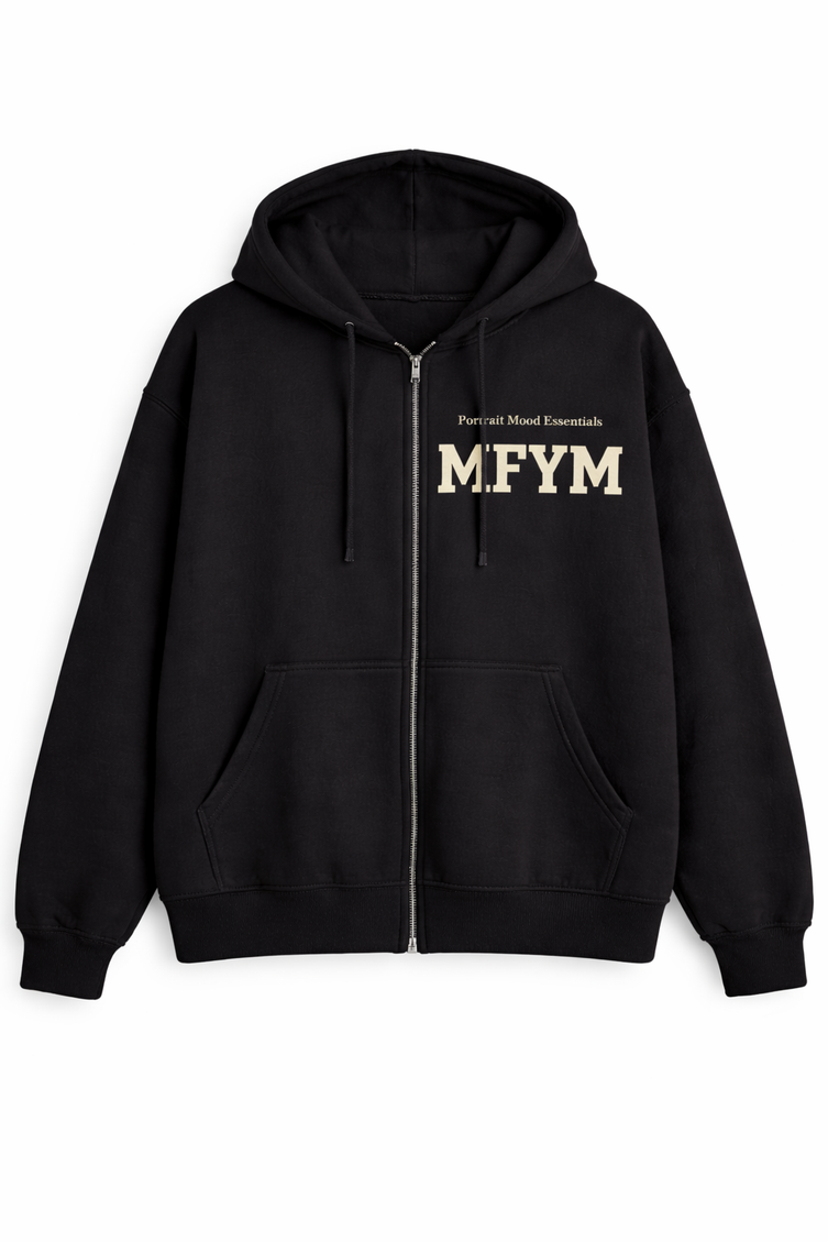 The MFYM Portrait Zip Hoodie