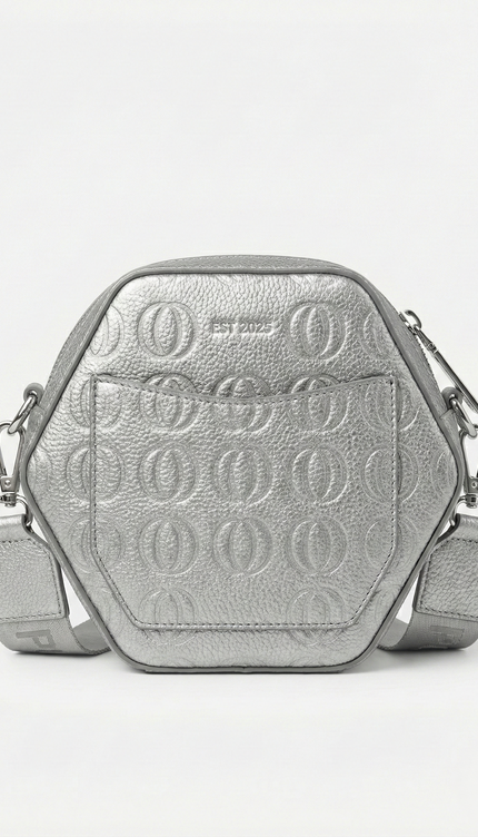 The P|M Aura Structured Hexagon - Liquid Silver Today's Mood Edition