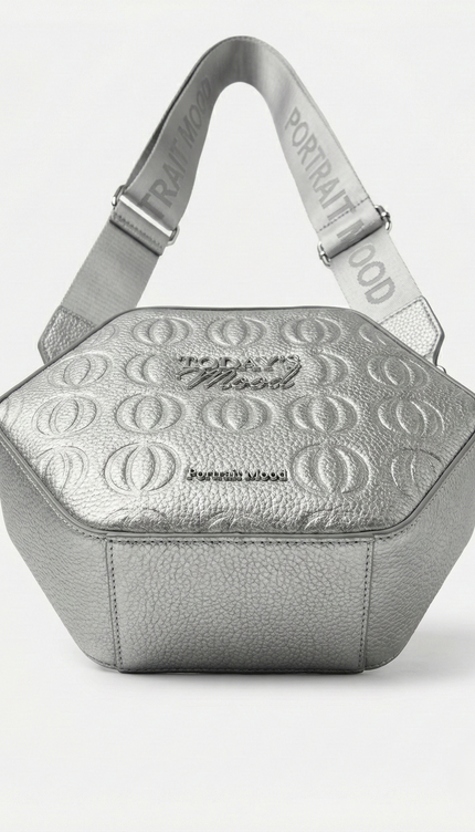 The P|M Aura Structured Hexagon - Liquid Silver Today's Mood Edition