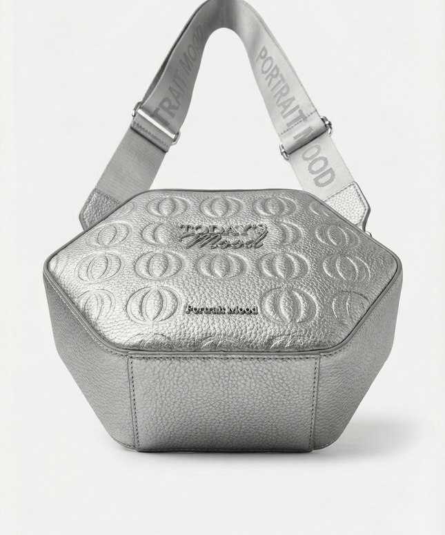 The P|M Aura Structured Hexagon - Liquid Silver Today's Mood Edition