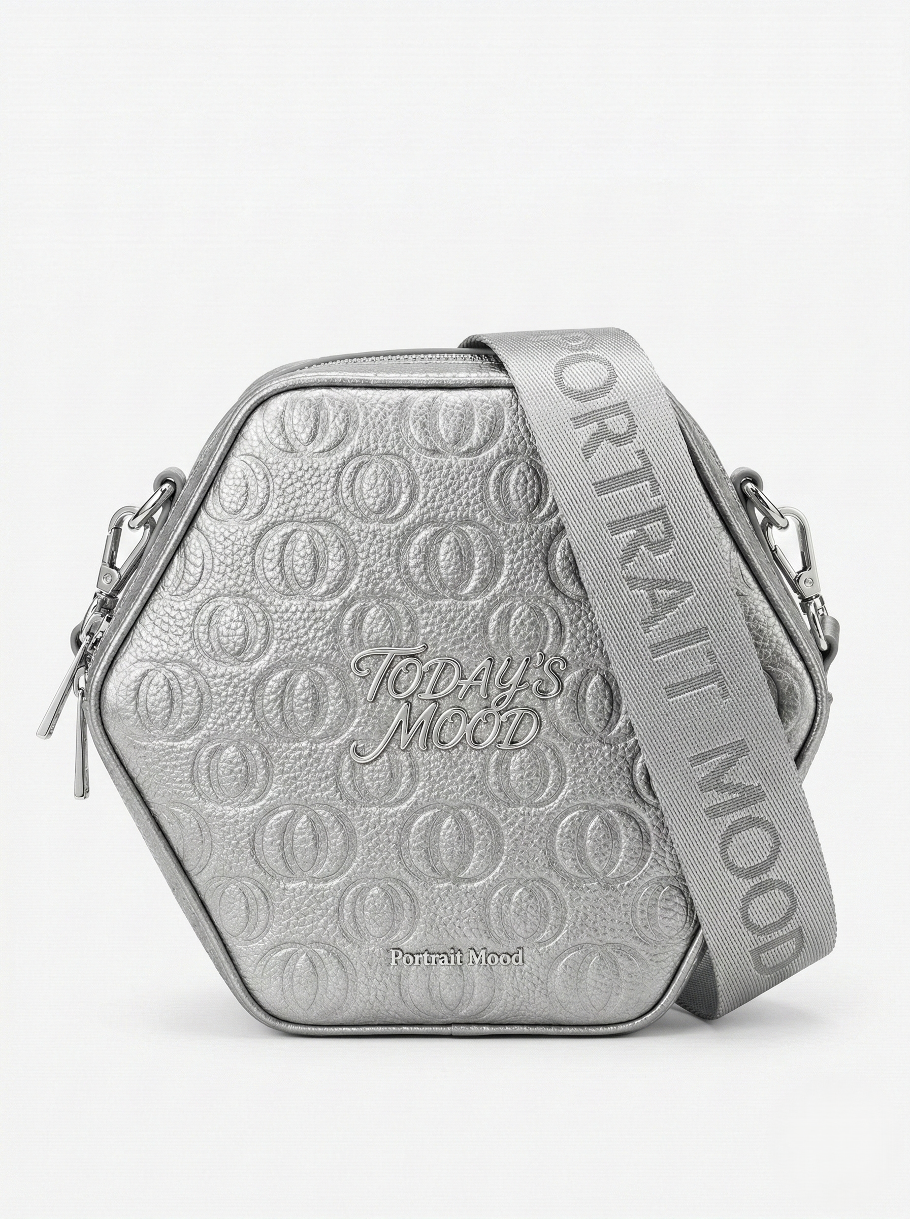 The P|M Aura Structured Hexagon - Liquid Silver Today's Mood Edition