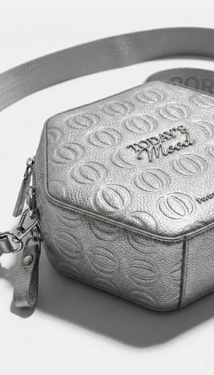 The P|M Aura Structured Hexagon - Liquid Silver Today's Mood Edition