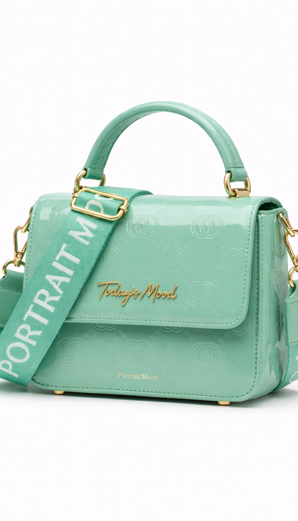 The P|M Aura Top Handle Flap - Mint 'Today's Mood' Edition