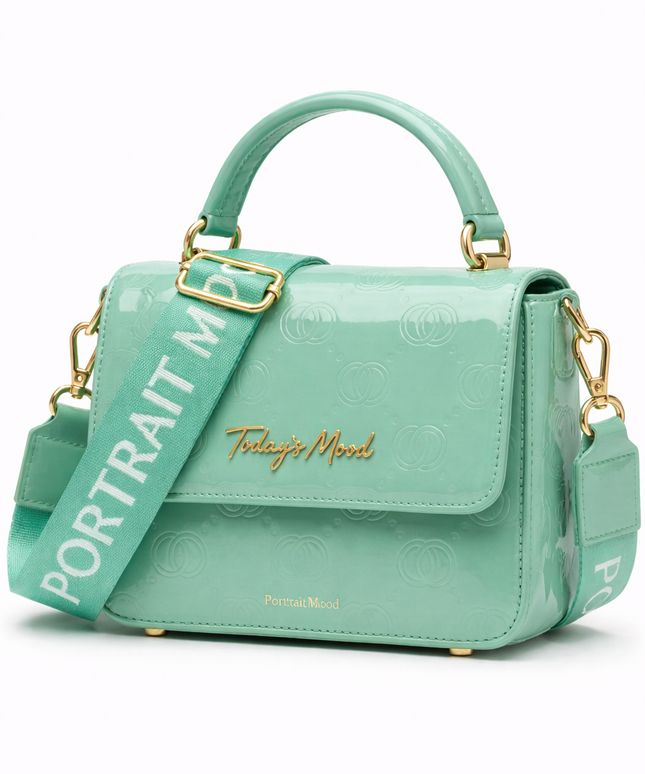 The P|M Aura Top Handle Flap - Mint 'Today's Mood' Edition