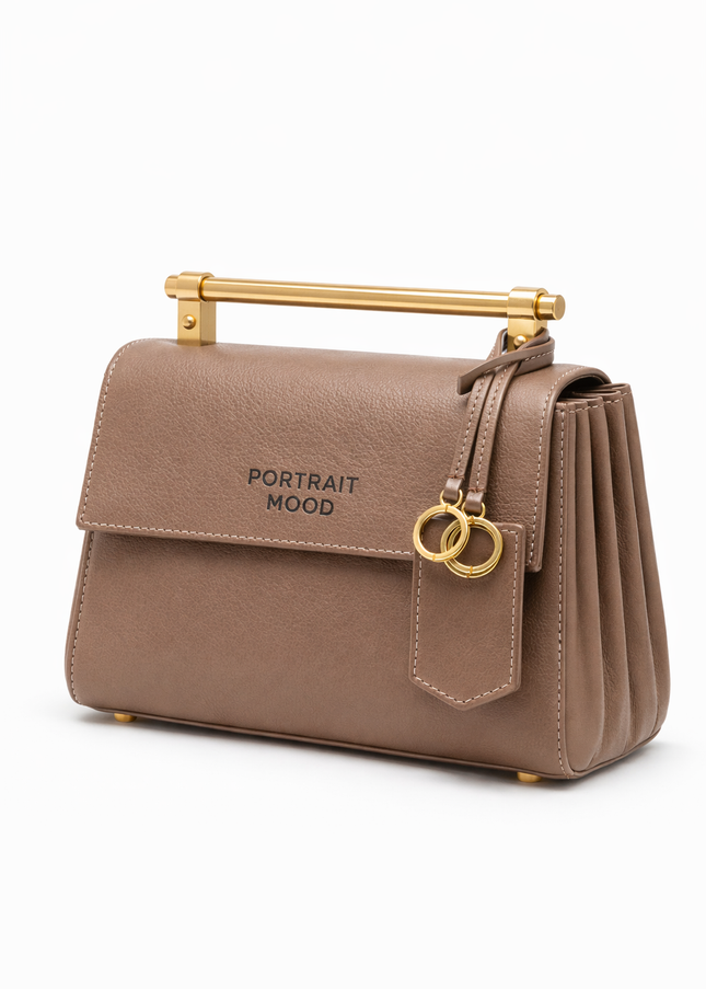 The P|M Axis Tri-Fold Satchel - Truffle Edition