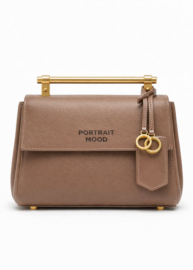 The P|M Axis Tri-Fold Satchel - Truffle Edition