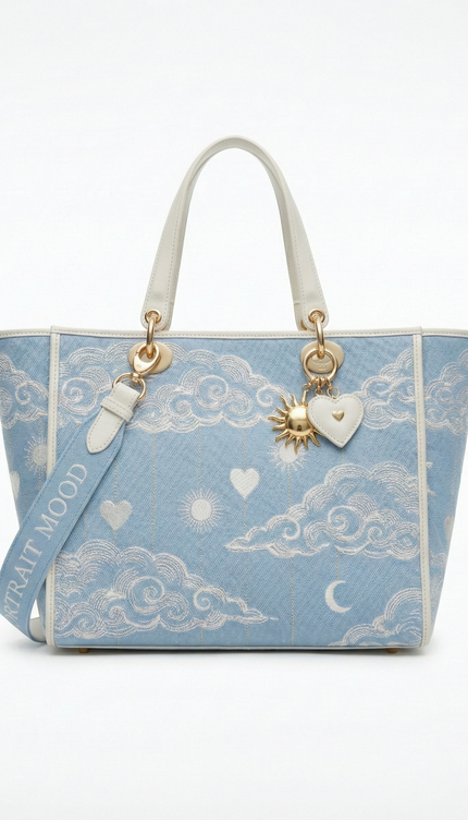 The P|M Ether Grand Shopper - Céleste Toile Edition