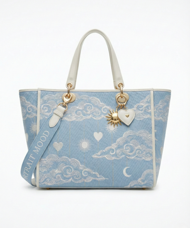 The P|M Ether Grand Shopper - Céleste Toile Edition