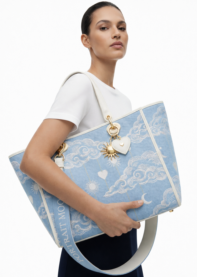 The P|M Ether Grand Shopper - Céleste Toile Edition