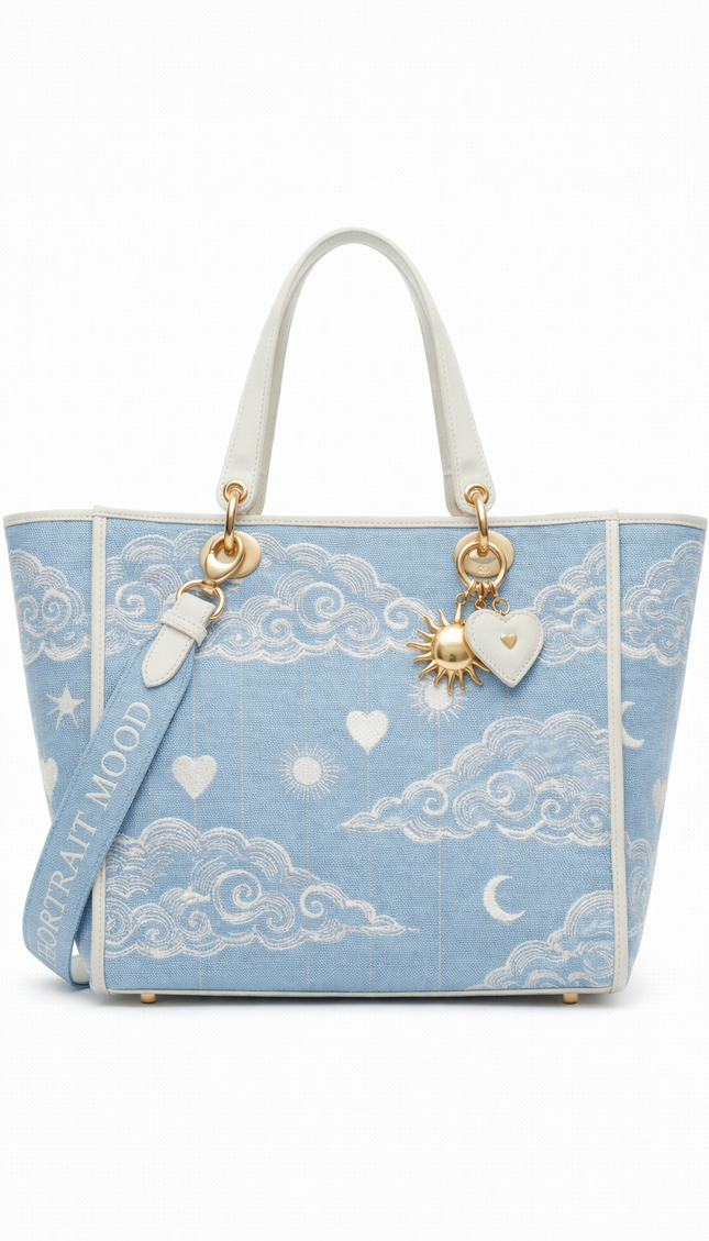 The P|M Ether Grand Shopper - Céleste Toile Edition
