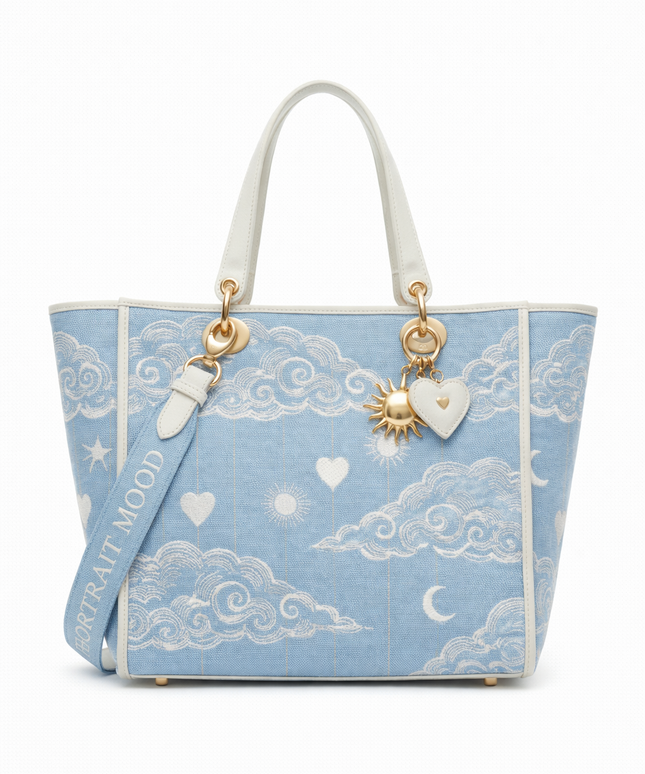 The P|M Ether Grand Shopper - Céleste Toile Edition