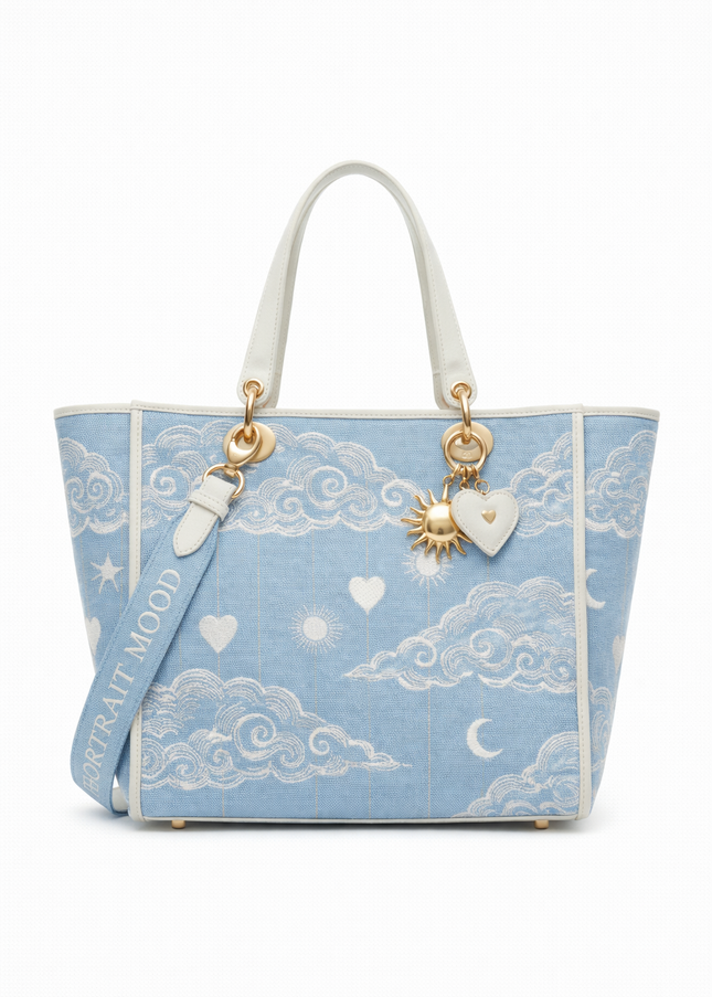 The P|M Ether Grand Shopper - Céleste Toile Edition