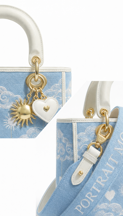 The P|M Meridian Tote - Céleste Cosmic Toile Edition