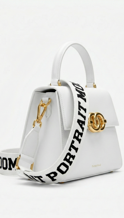 The P|M Ascendant Top Handle - Alabaster & Gold Edition