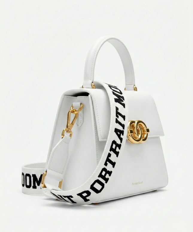 The P|M Ascendant Top Handle - Alabaster & Gold Edition