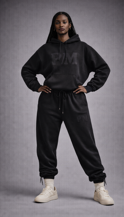 The P|M Vintage Stealth Monogram Toggle Jogger