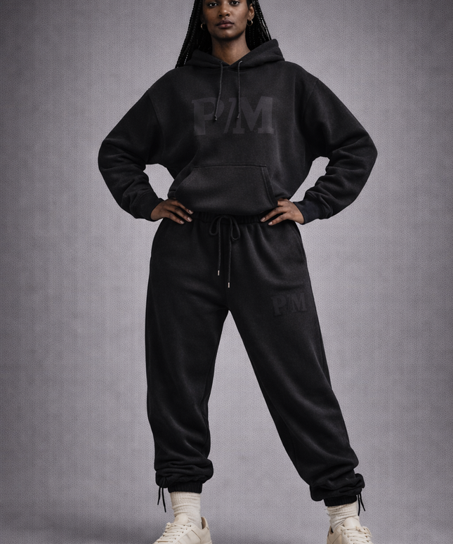 The P|M Vintage Stealth Monogram Toggle Jogger