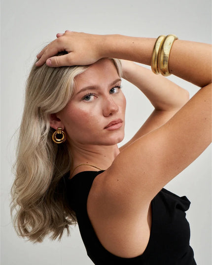 Power Loop Earrings – Bold, Rounded, Unapologetically You