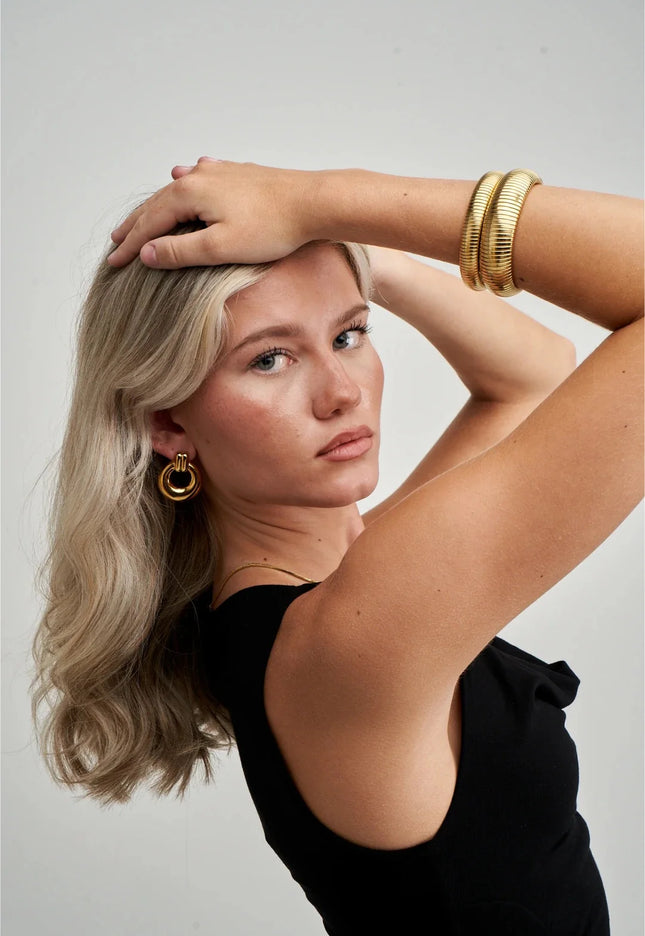 Power Loop Earrings – Bold, Rounded, Unapologetically You