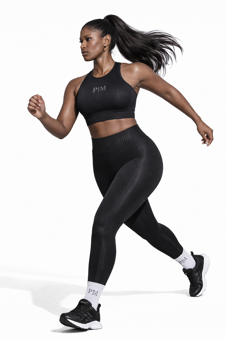 The P|M Tonal Identity High-Neck Bra