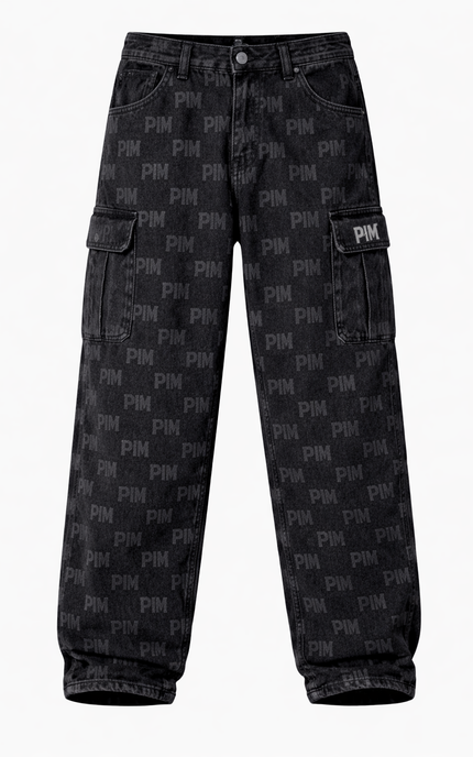The PIM Noir Monogram Utility Cargo