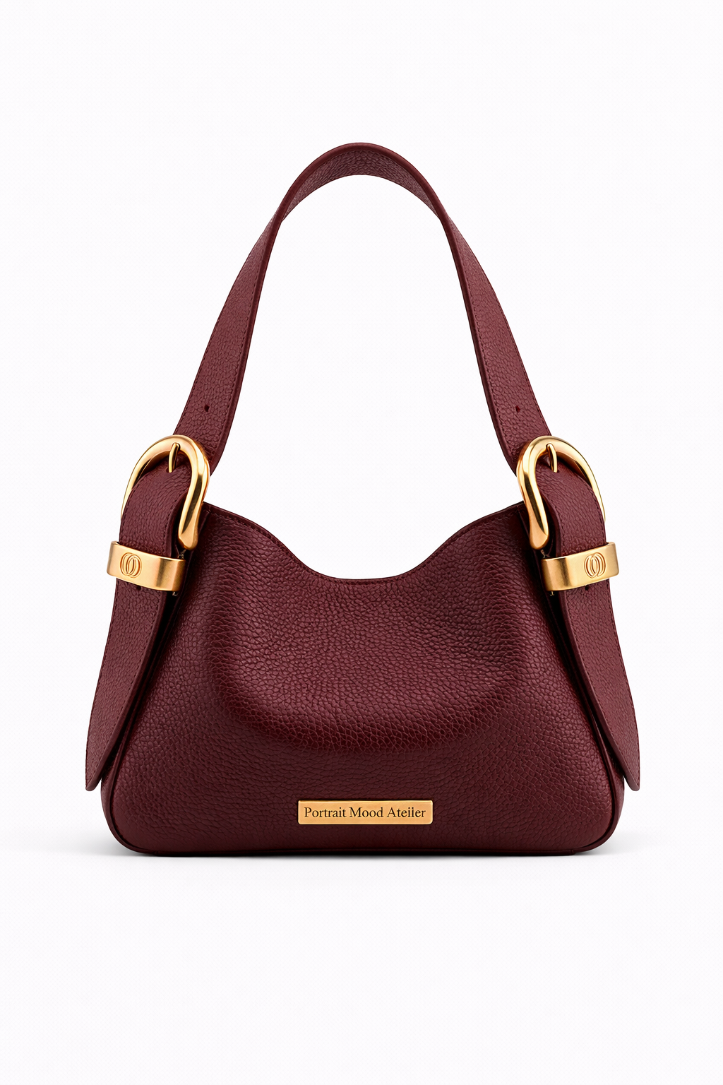 P|M Caprice Shoulder Bag — Rouge Éternel