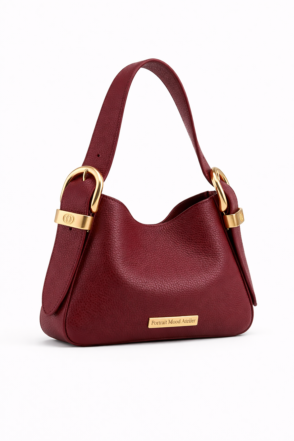 P|M Caprice Shoulder Bag — Rouge Éternel