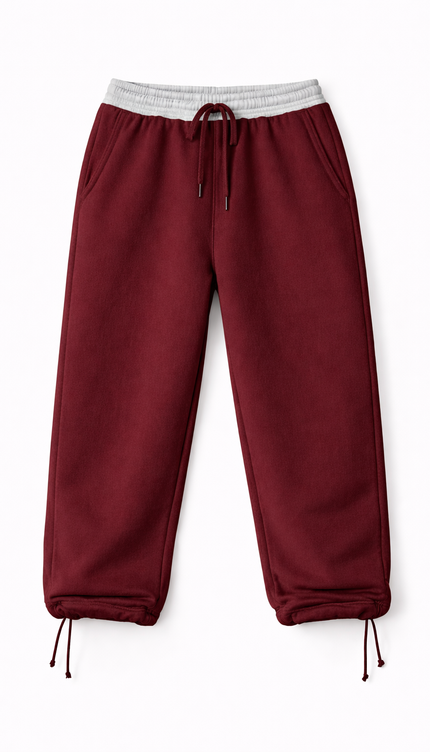 The PM Noir Contrast Toggle Pant