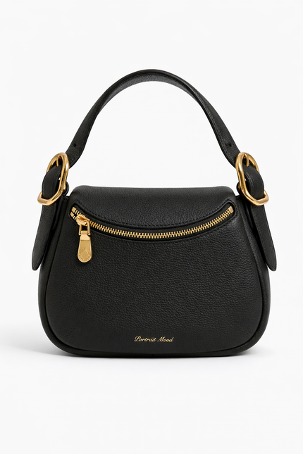 The P M Contour Saddle Bag Obsidian Edition