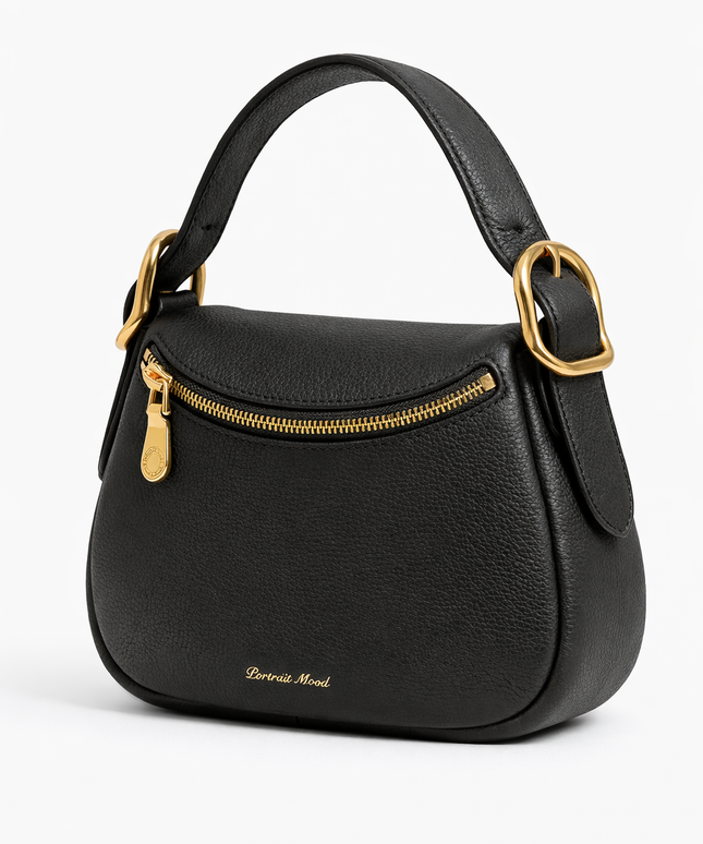 The P M Contour Saddle Bag Obsidian Edition