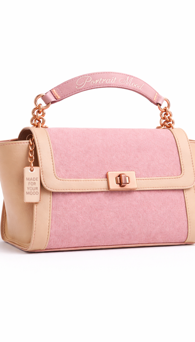 P|M PRETTY Top Handle - Rosewater & Bisque Artisan Edition