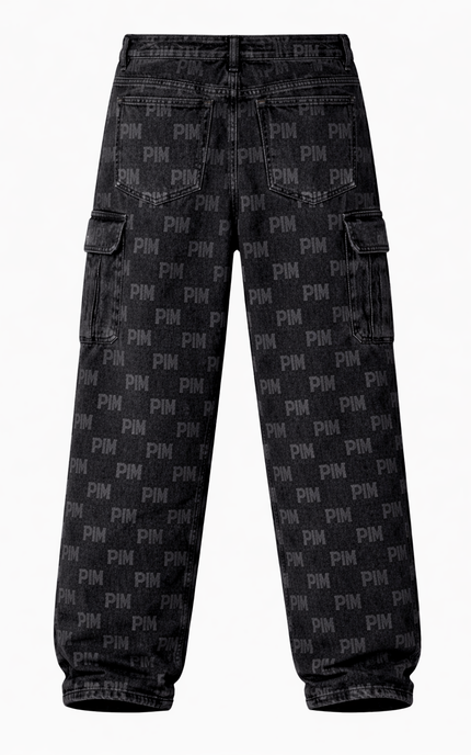 The PIM Noir Monogram Utility Cargo