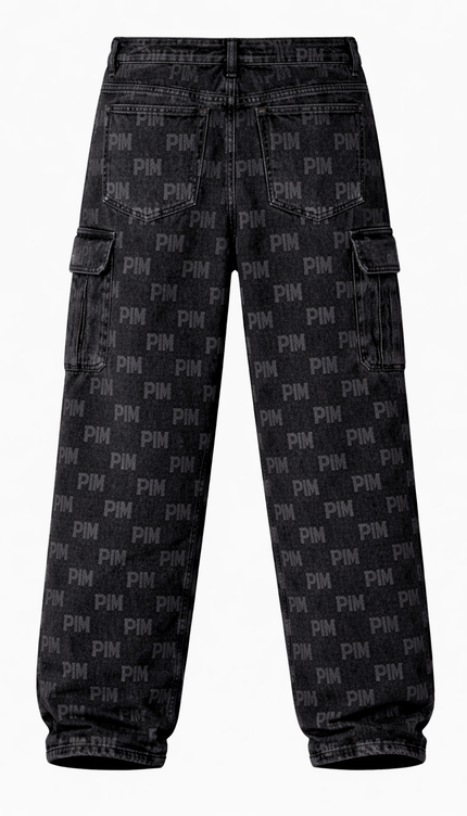 The PIM Noir Monogram Utility Cargo