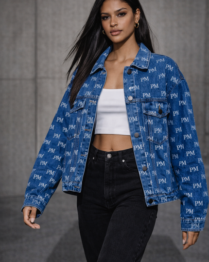 The PM Signature Monogram Trucker