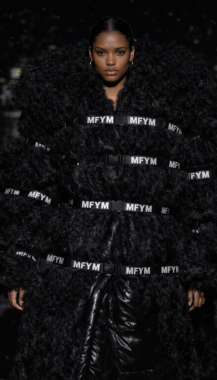 The P|M FORTRESS Strapped Hybrid Coat - Noir Edition