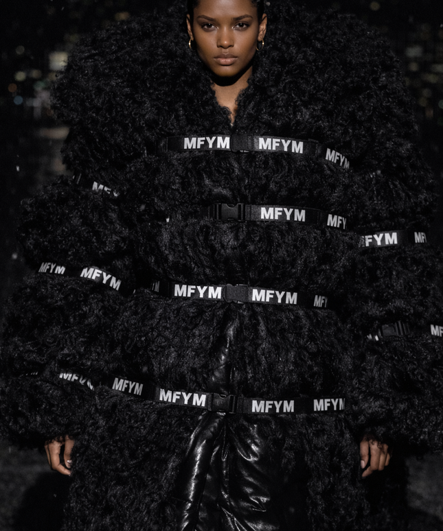 The P|M FORTRESS Strapped Hybrid Coat - Noir Edition