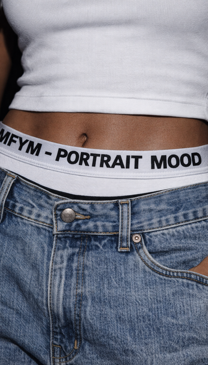 The MFYM Ribbed Identity Crop Tank