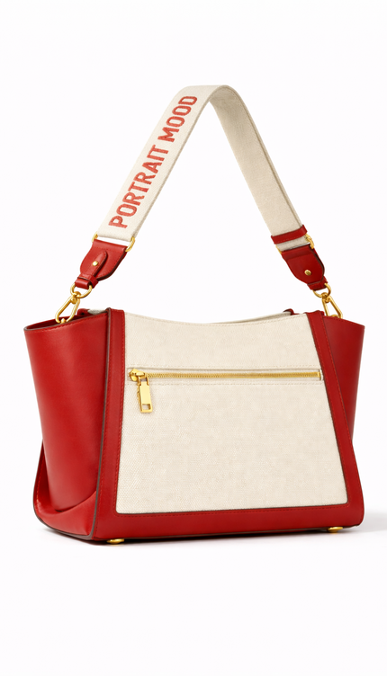 P|M ROUGE BLEND  Shoulder Bag - Cherry & Cream Sport Edition