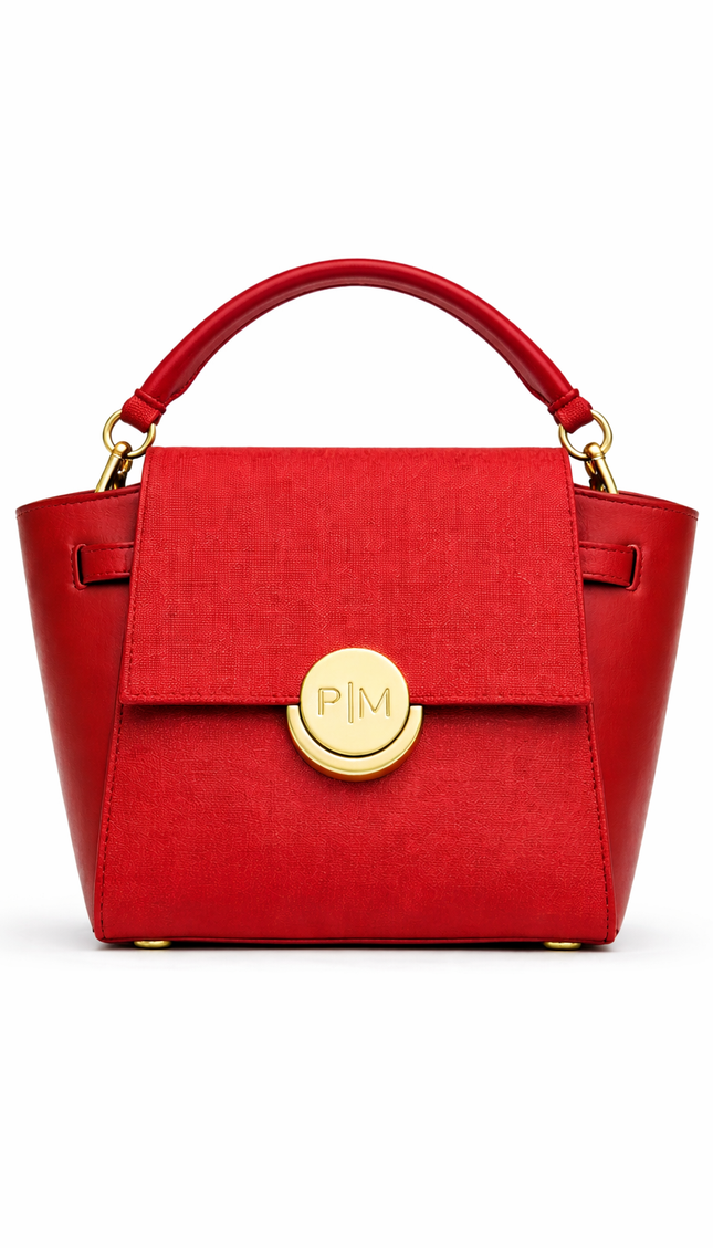 P|M SCANDAL Mini Top Handle - Imperial Crimson